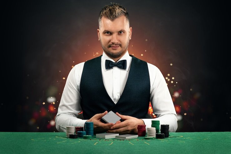 Antarmuka permainan slot betmen toto dengan tombol putar dan display saldo